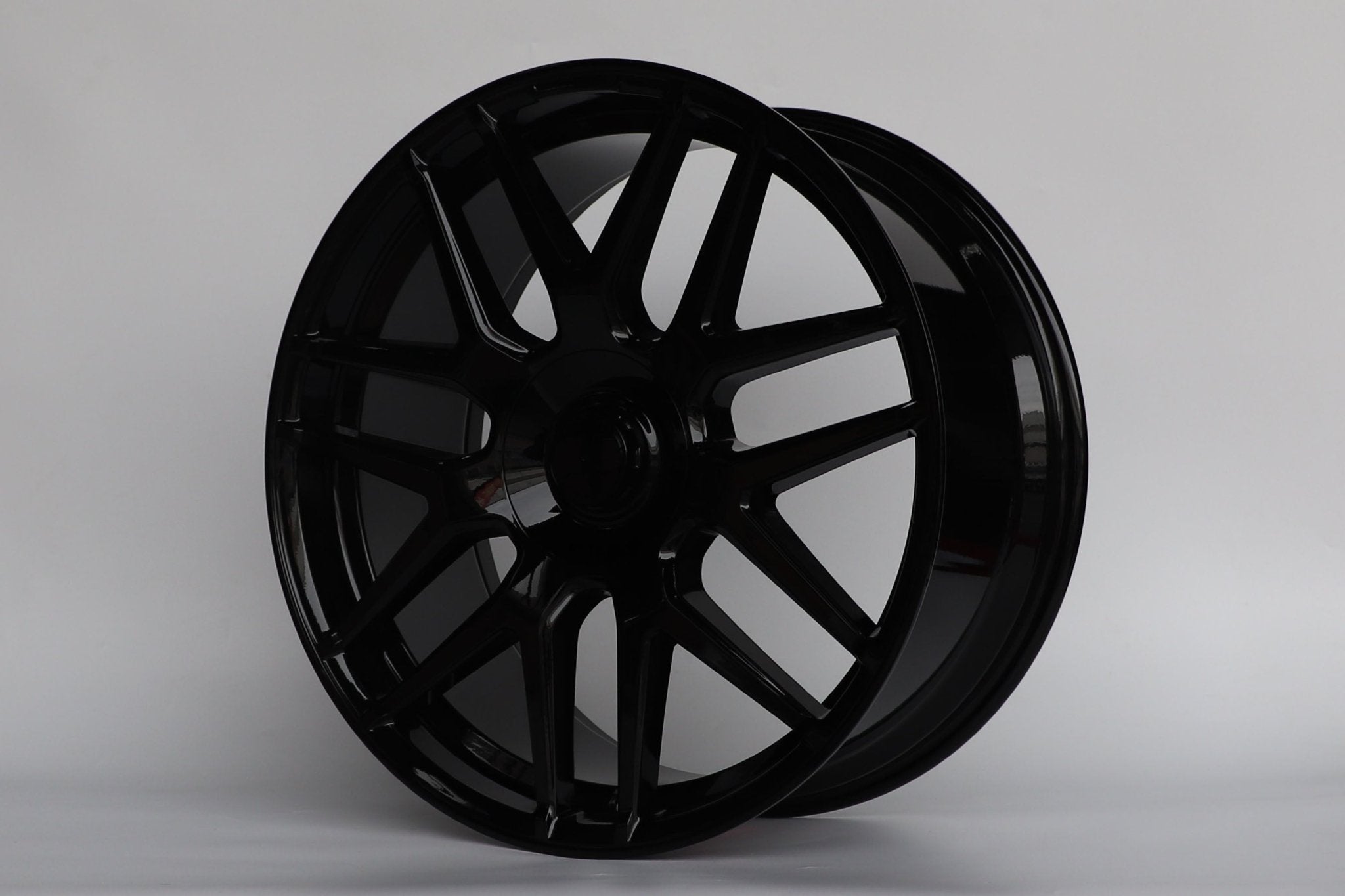 W840 D1258B Gloss Black 20x9.5 ET35 5x112 CB66.6