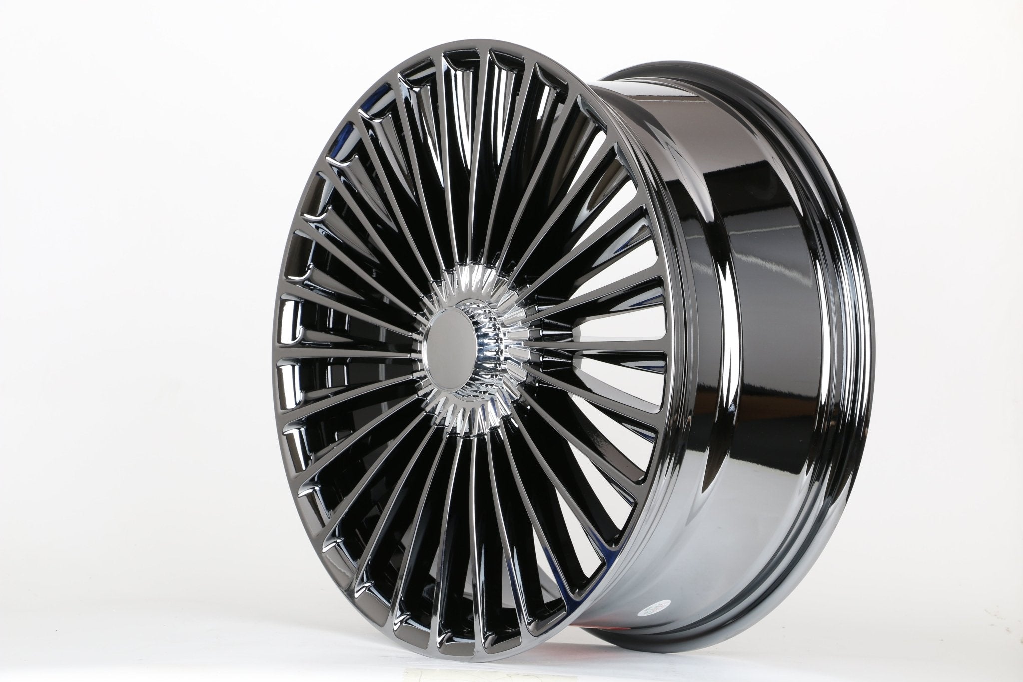 W841 D1866 Black Chrome 20x8.5 ET38 5x112 CB66.6