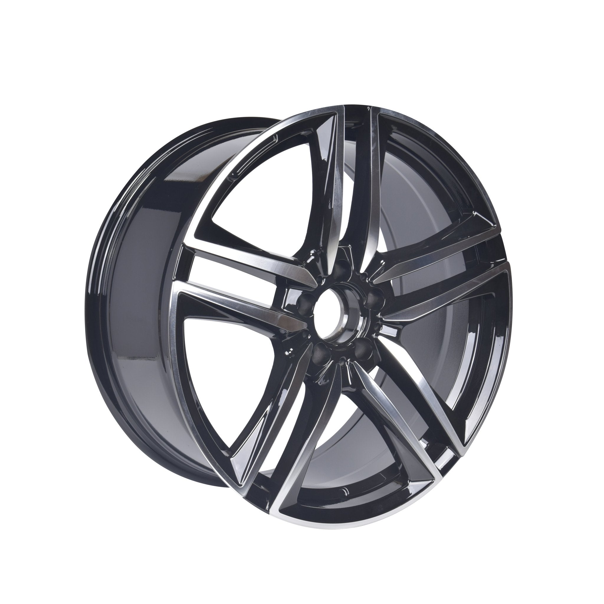 W845 1558 Black Machined Face 19x8.5 ET32  CB66.6