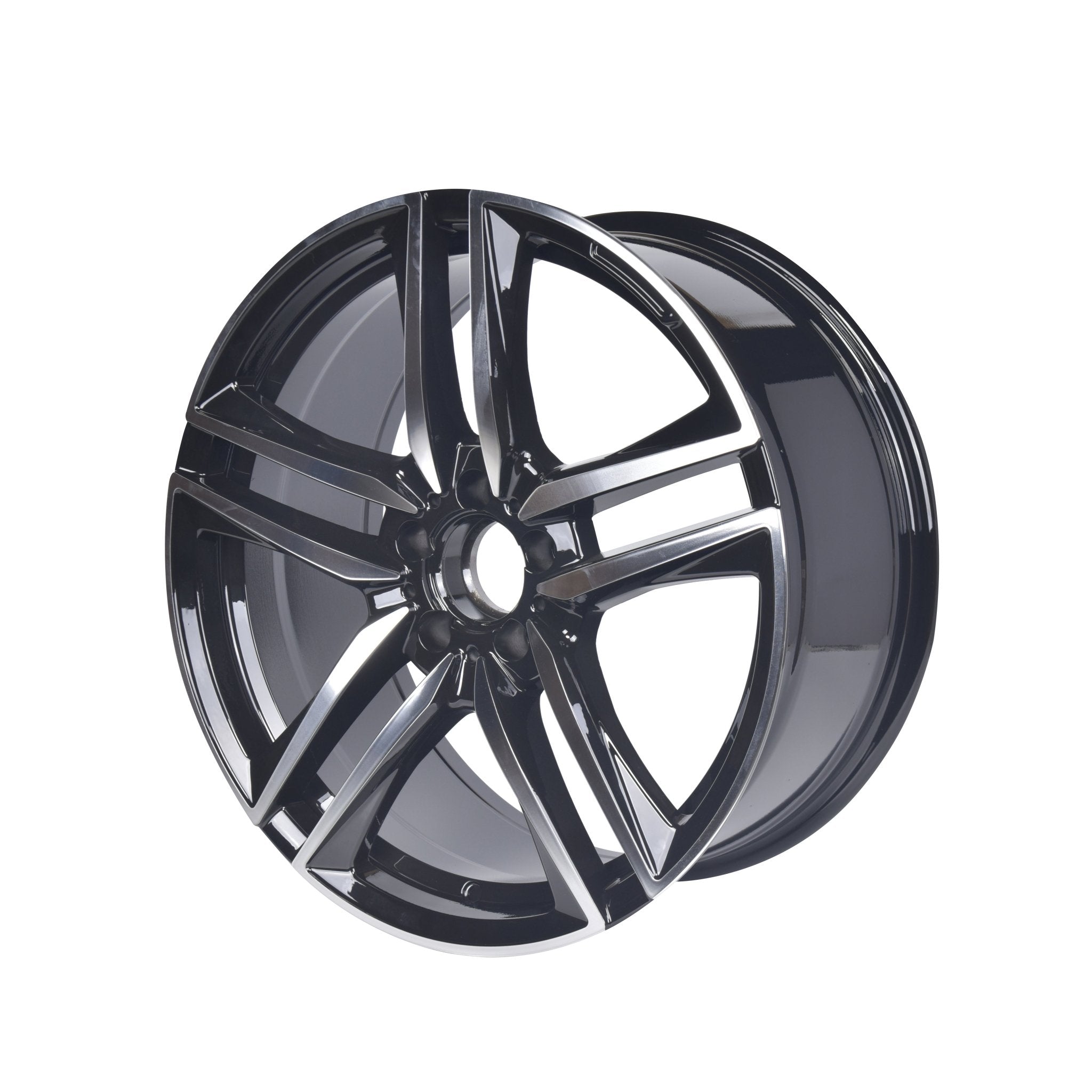 W845 1558 Black Machined Face 19x8.5 ET32  CB66.6
