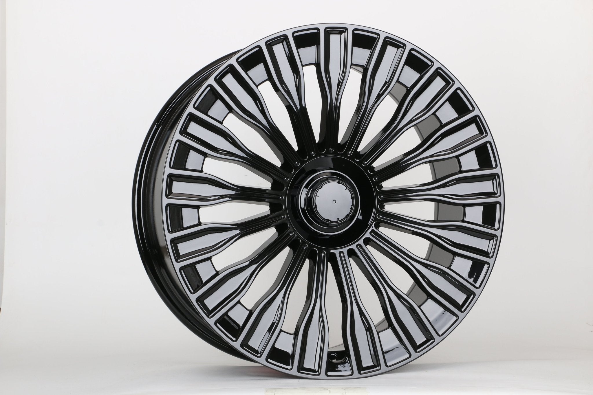 W848 1785 Gloss Black 20x9.5 ET35 5x112 CB 66.6  C1464-B