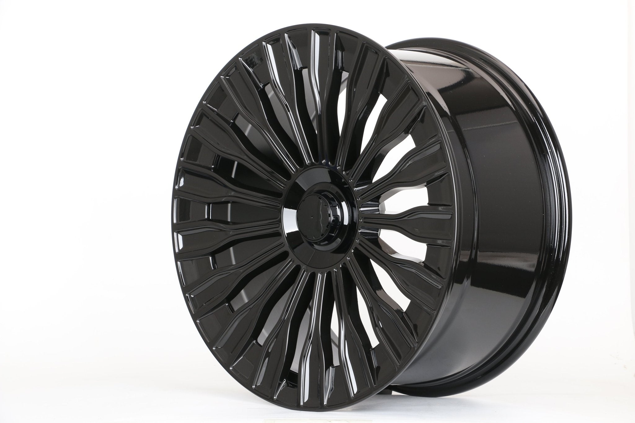 W848 1785 Gloss Black 20x8.5 ET32 5x112 CB66.6  C1464-B