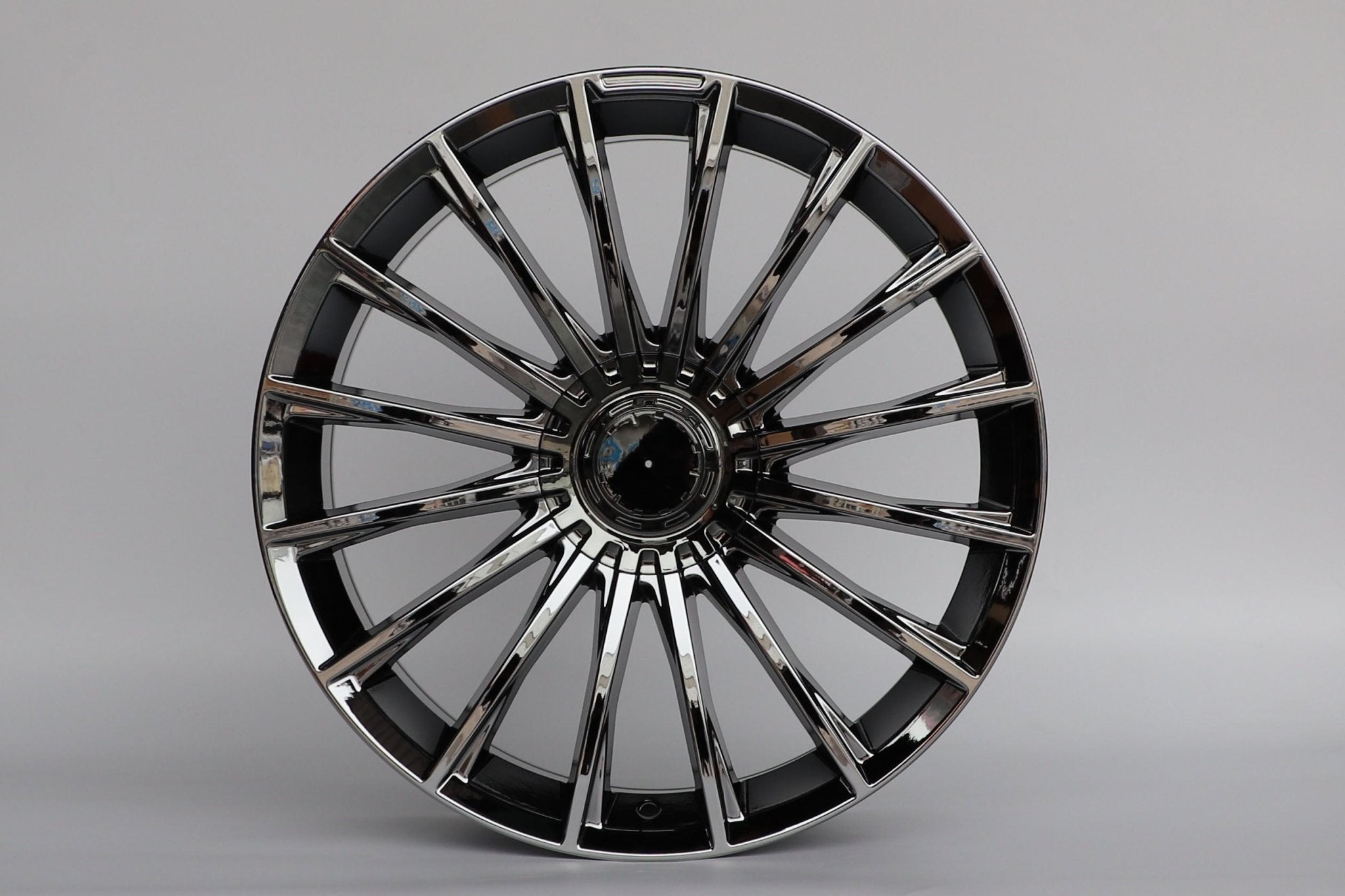 W849 D1499 Black Chrome 20x8.5 ET32 5x112 CB66.6