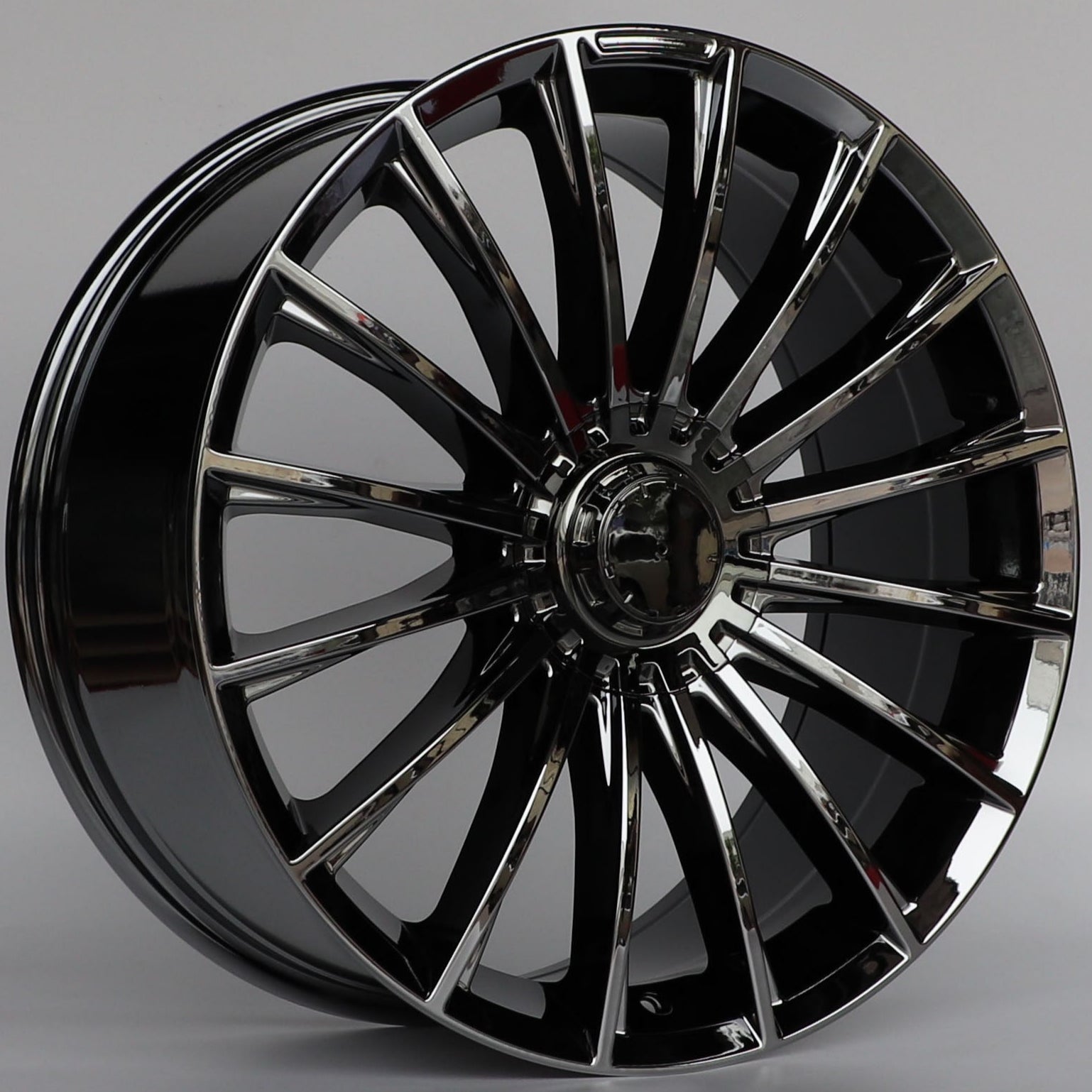 W849 D1499 Black Chrome 20x8.5 ET32 5x112 CB66.6