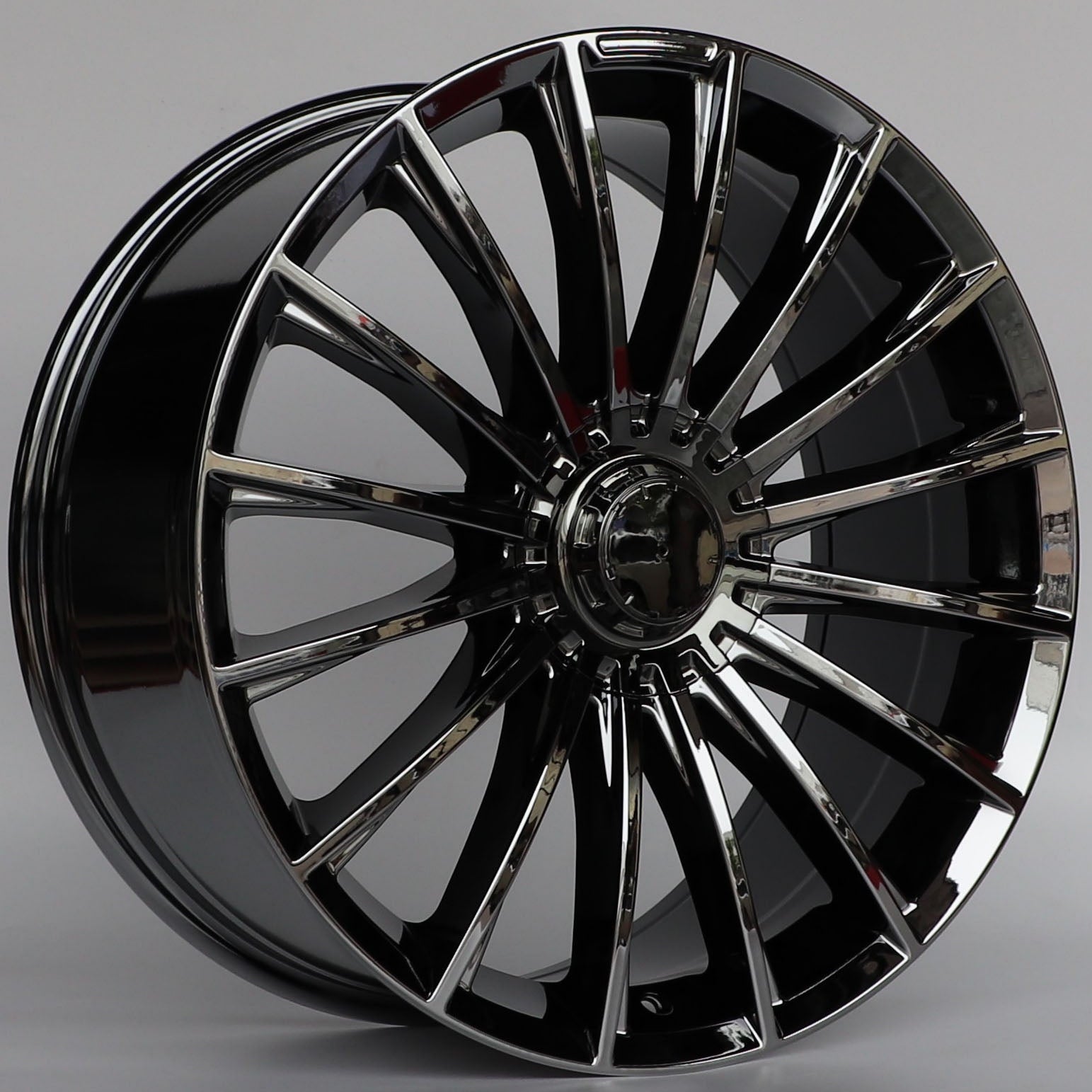 W849 D499 Black Chrome 20x8.5 Et35 5x112 CB66.6