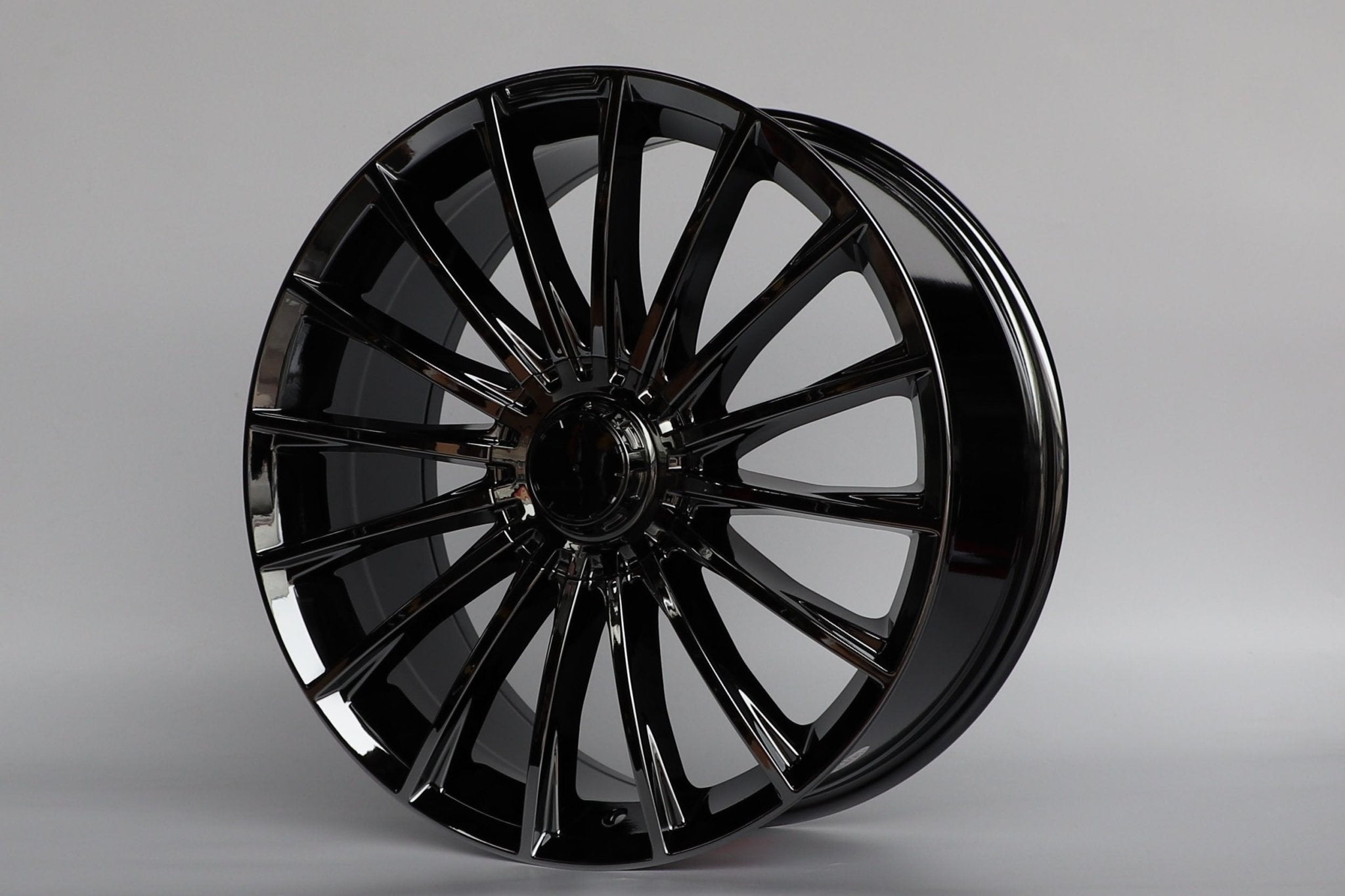 W849 D1499 Black Chrome 20x8.5 ET32 5x112 CB66.6