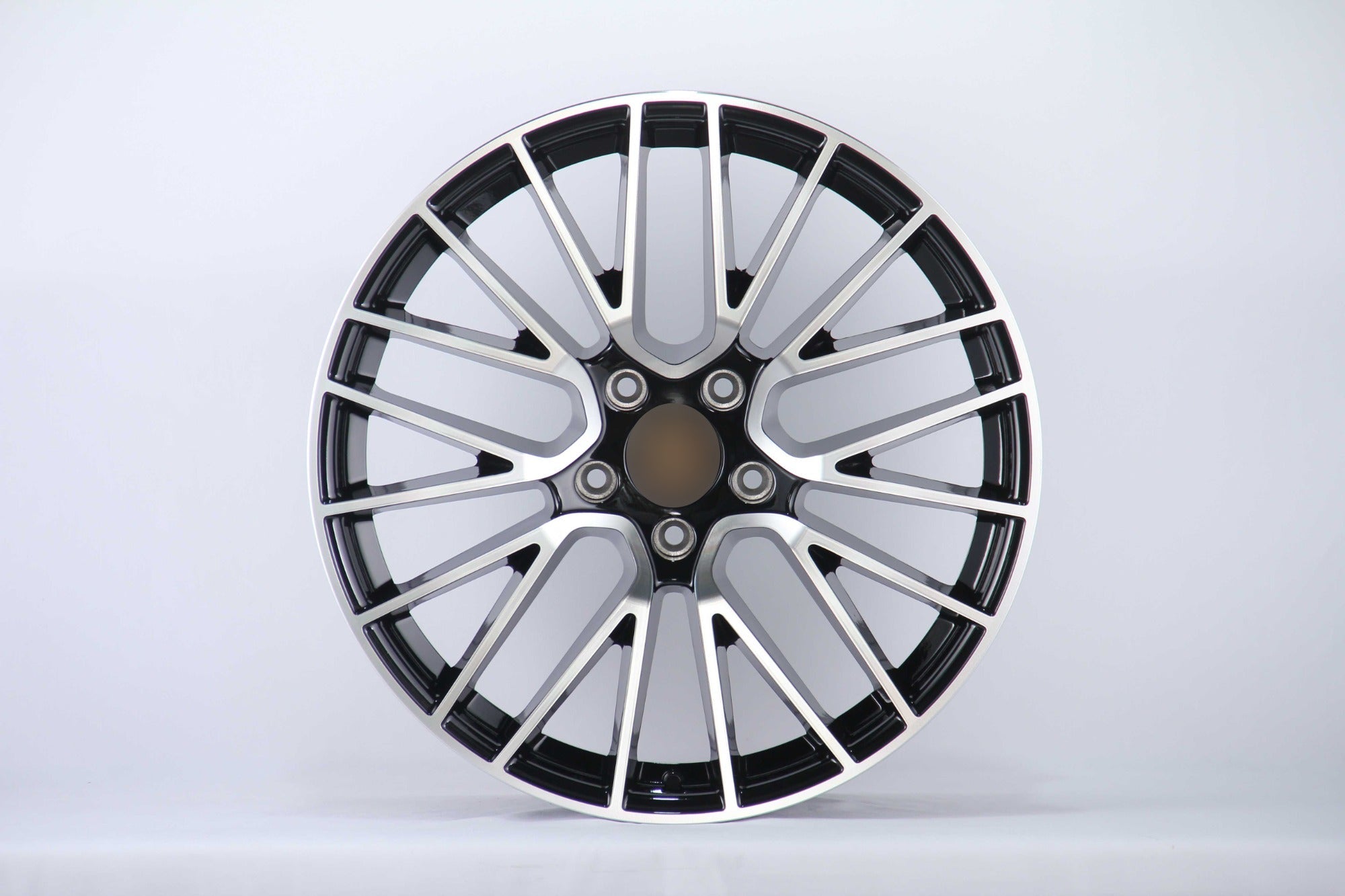 W855 iV-704 Black Machined Face 22x11 ET61 5x130 CB71.6