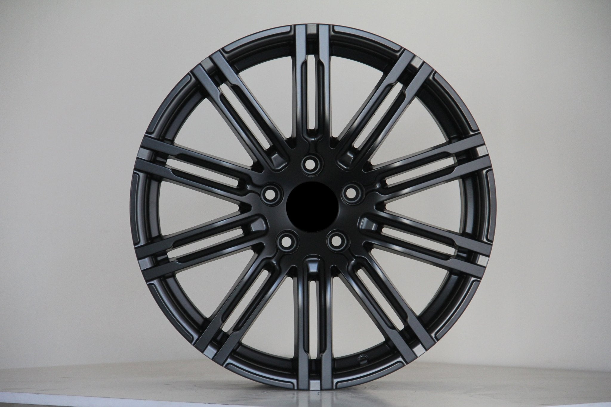 W858 862 Matte Black 20x9.5 ET55 5x130 CB71.56
