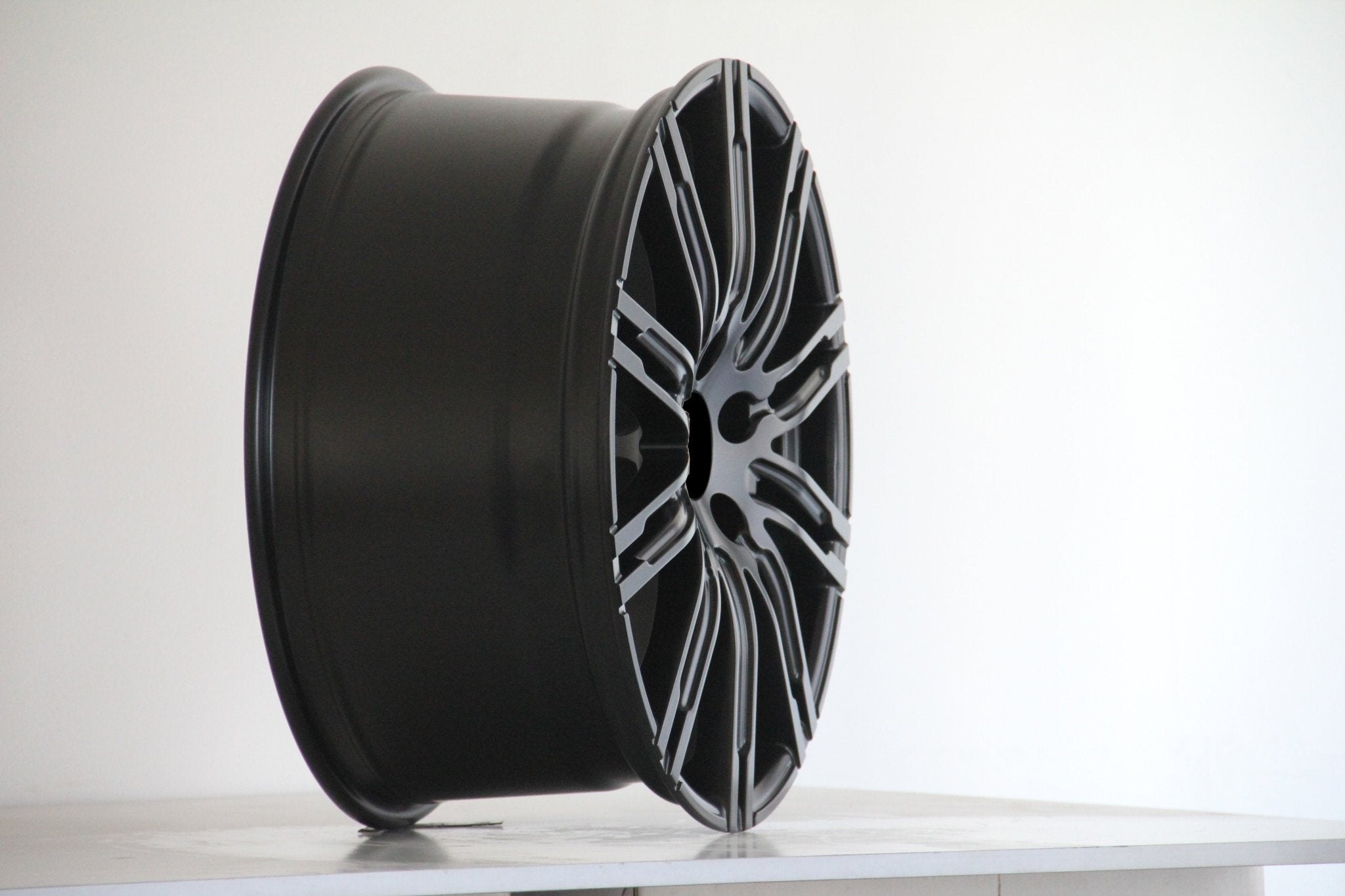 W858 862 Matte Black 20x9.5 ET55 5x130 CB71.56