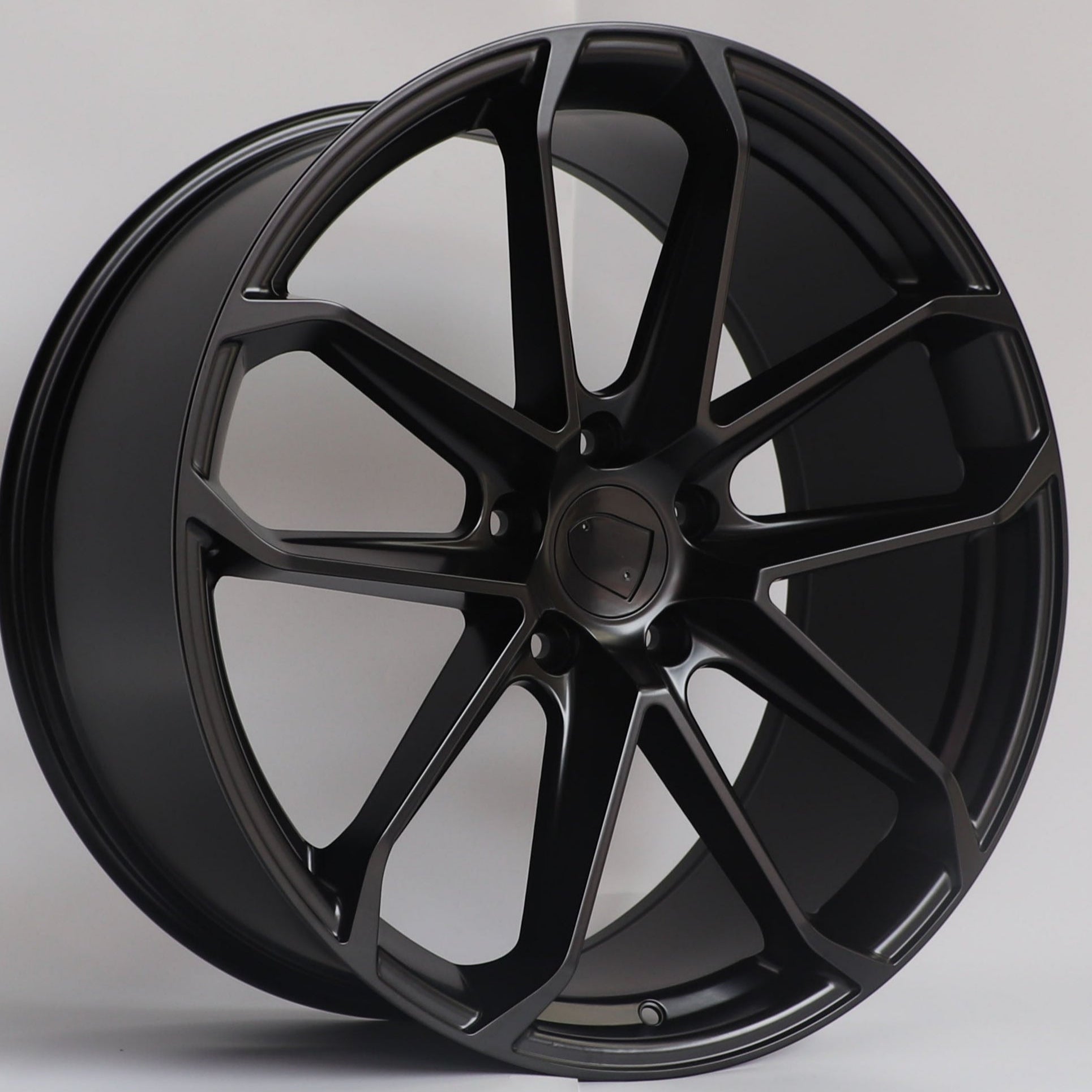 W861 D1869 Satin Black 22x11.5 ET61 5x130 CB71.5