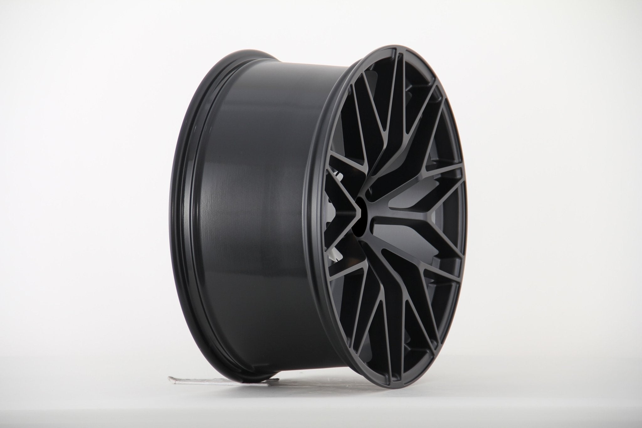 W864 874 Satin Black 21x9.5 ET26 5x112 CB66.45
