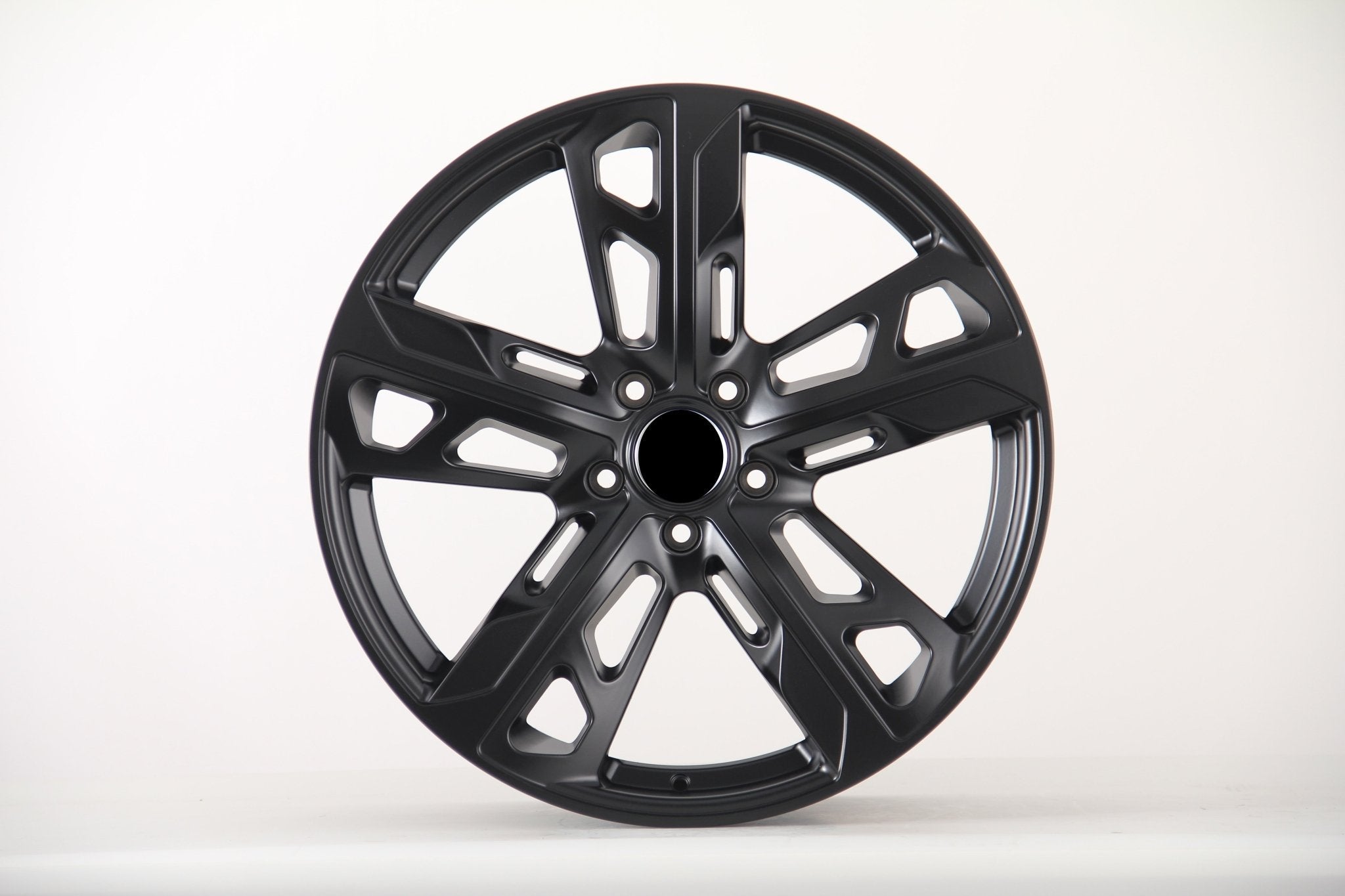 W865 876 Satin Black 22x11.5 ET60 5x130 CB71.56
