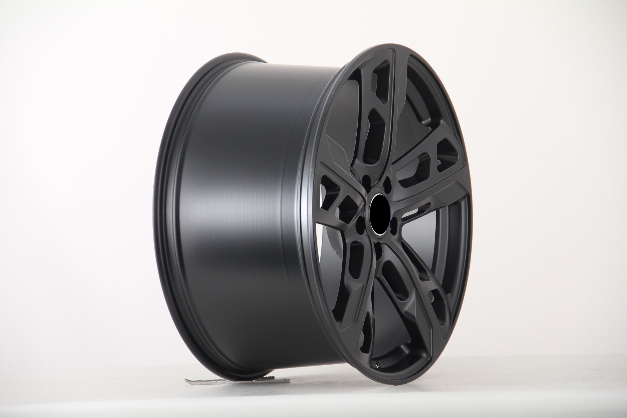 W865 876 Satin Black 22x11.5 ET60 5x130 CB71.56