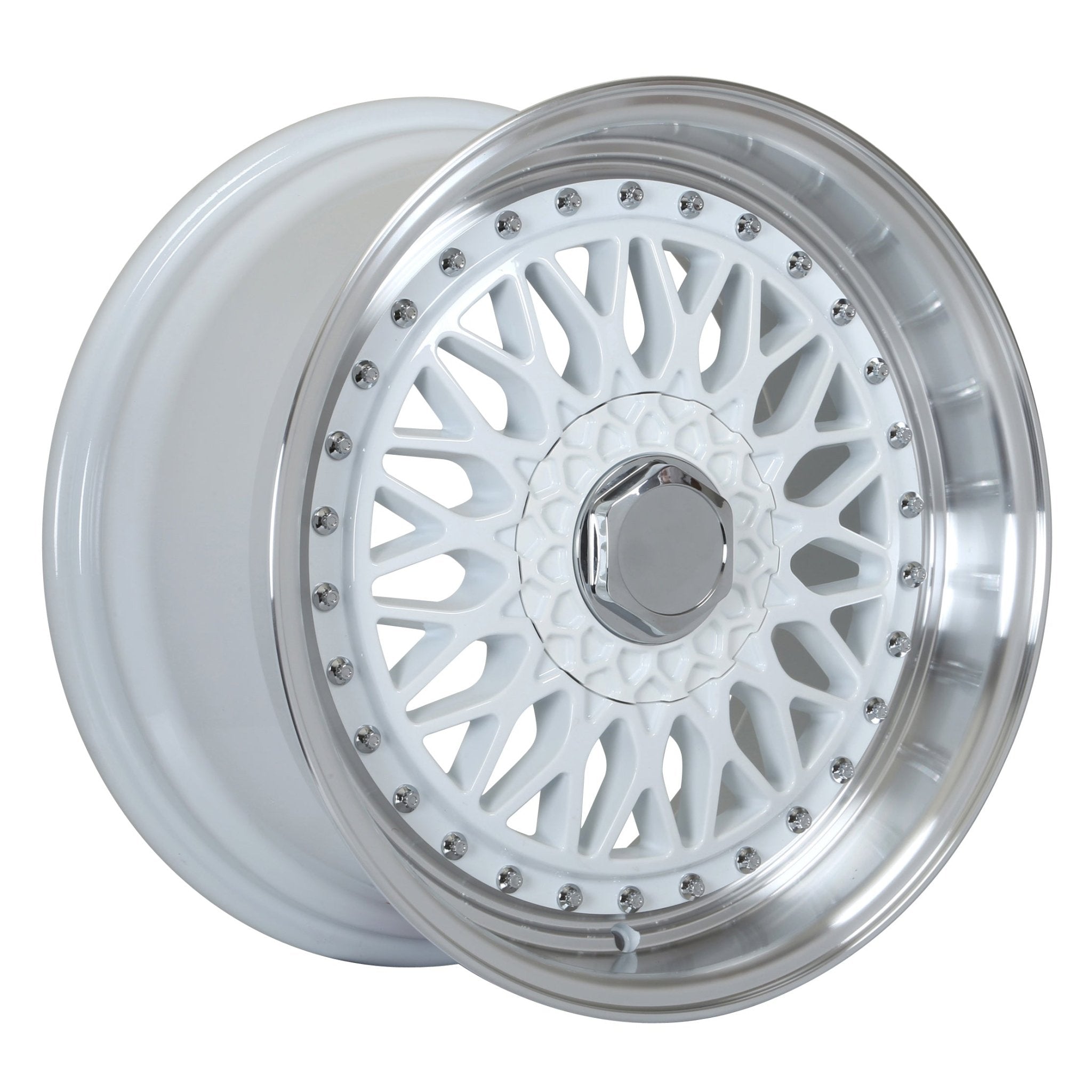W881 /W885 White Machined Lip 22x9.0 ET30 5x120/114.3 CB73.1