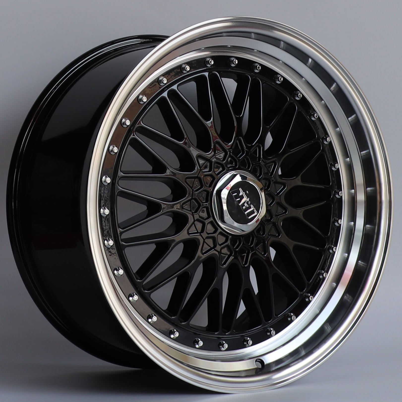 W883 479 Black Machined Lip 22x9.0 ET30 5x112/114.3/120 CB73.1  C479-03-B