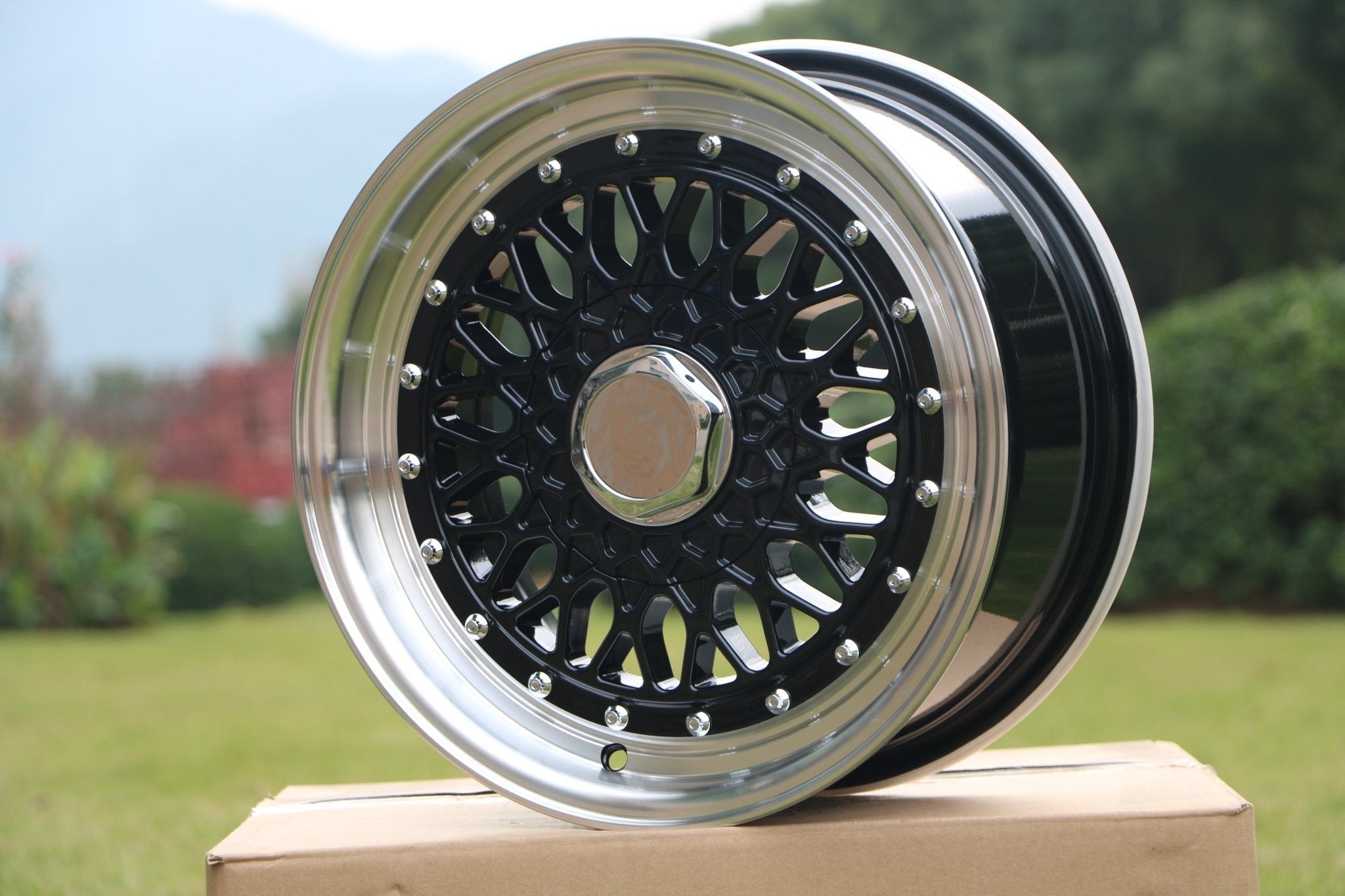 W883 479 Black Machined Lip 22x9.0 ET30 5x112/114.3/120 CB73.1  C479-03-B