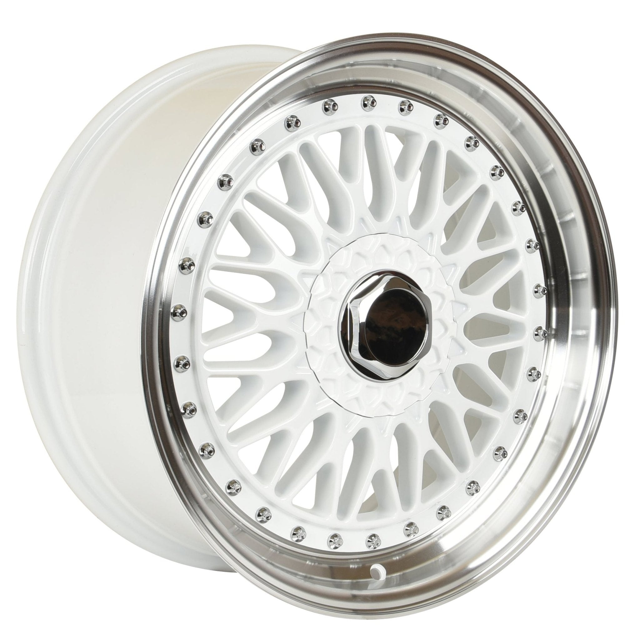 W883 White Machined Lip 20x9.5 ET35 5x112/114.3 CB73.1