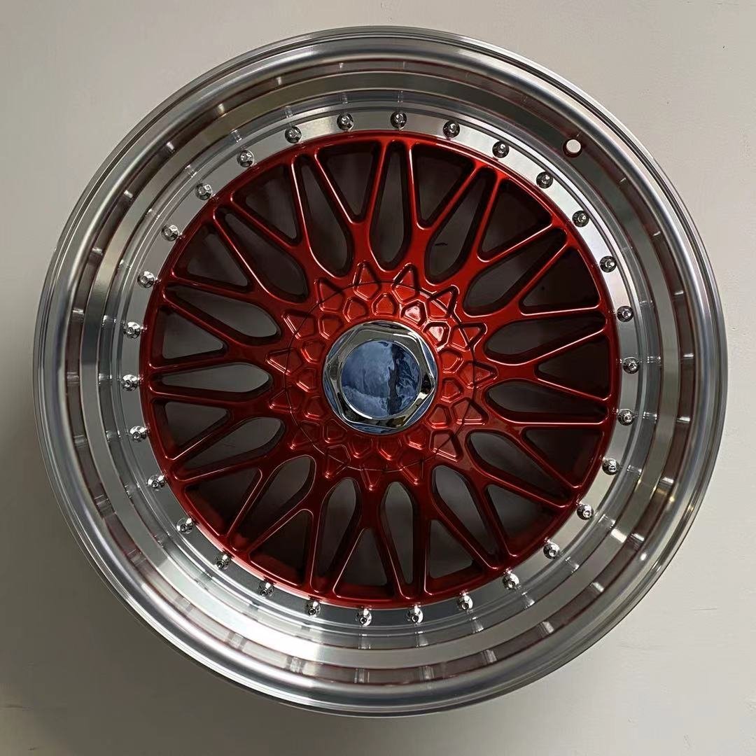 W885 479 Red Machined Lip Silver Rivet 22x9.0 ET30 5x112/114.3 CB73.1