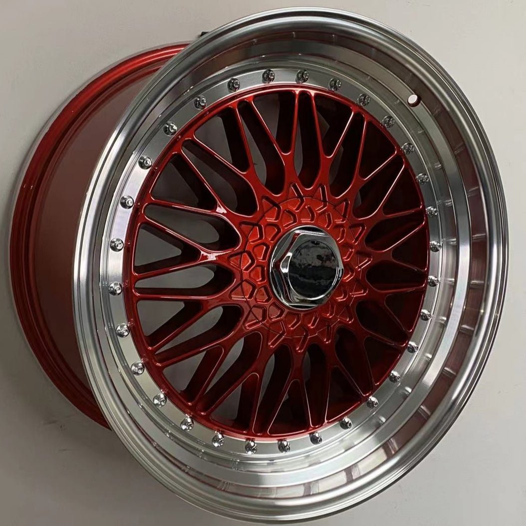 W885 479 Red Machined Lip Silver Rivet 22x9.0 ET30 5x112/114.3 CB73.1