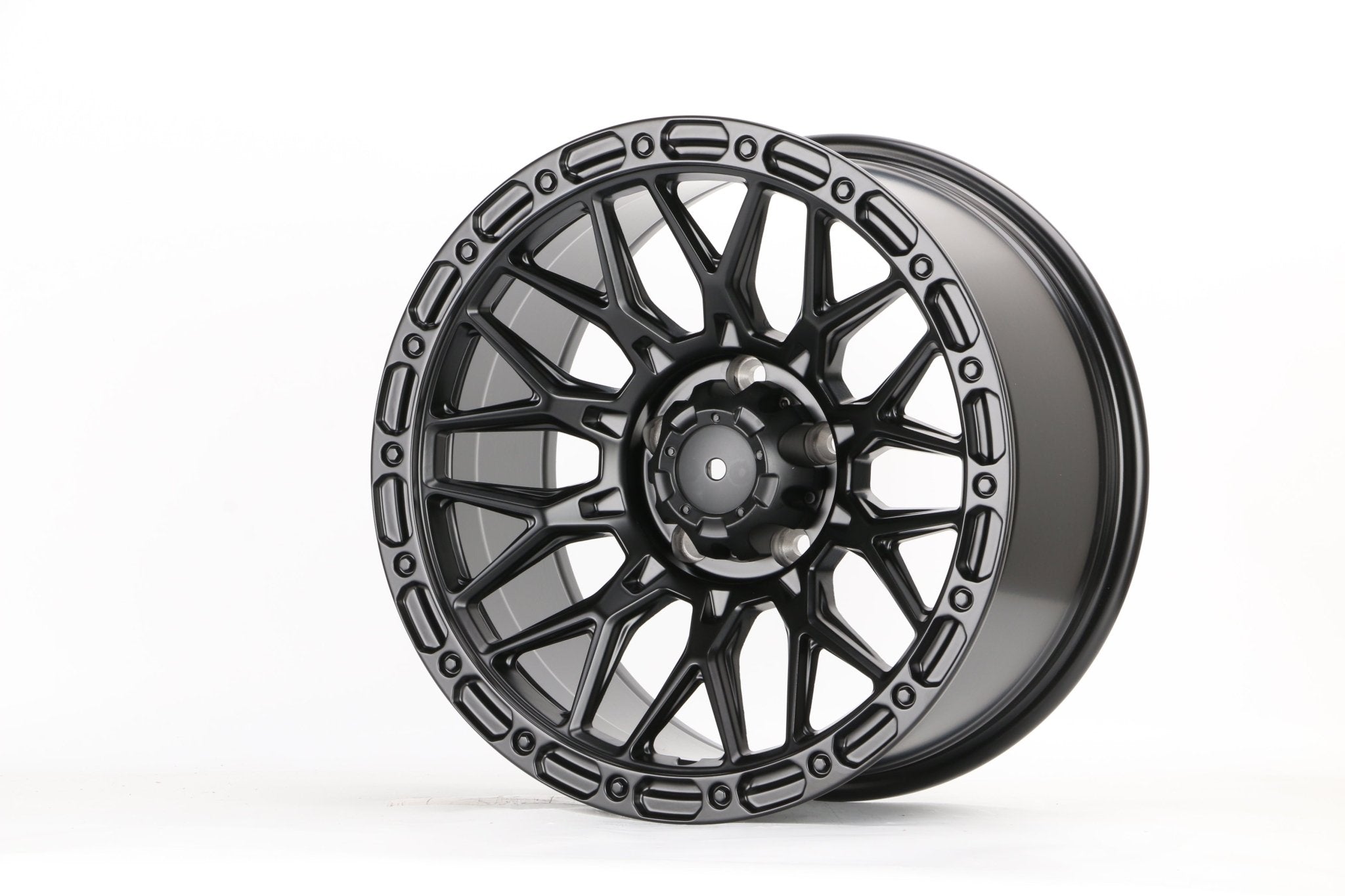 W9000 iV-1010 Satin Black 17x9.0 ET0 5x127 CB71.56
