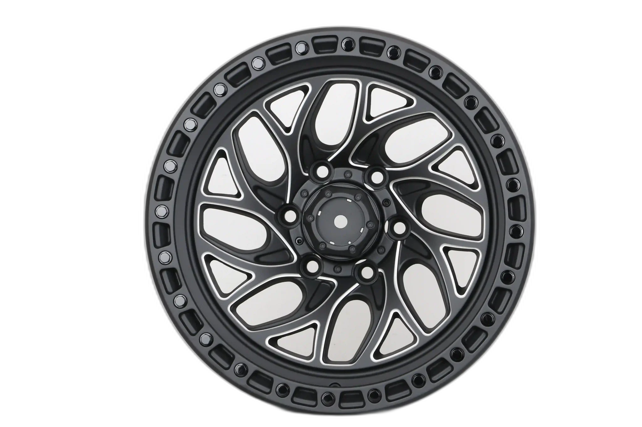W9002 iV-1820 Satin Black Milled 17x9.0 ET0 6x139.7 CB110.1