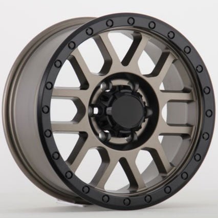 W901 414 Satin Bronze Black Lip 17x8.0 ET20 6x139.7 CB110.5