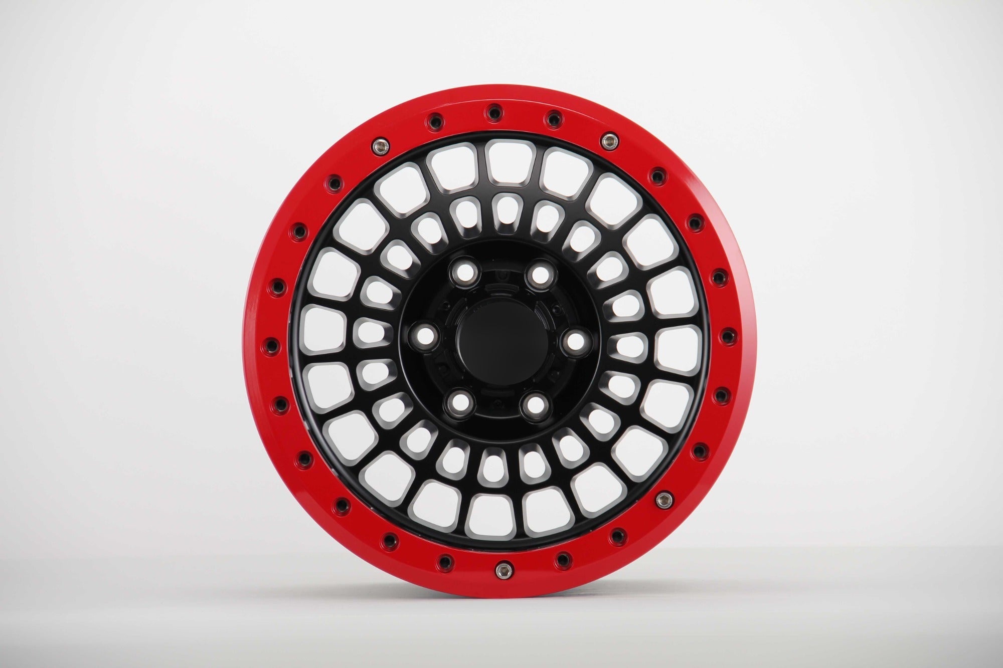W902 418 Matt Black 17x8.5 ET-12 5x127 CB71.56   Beadlock