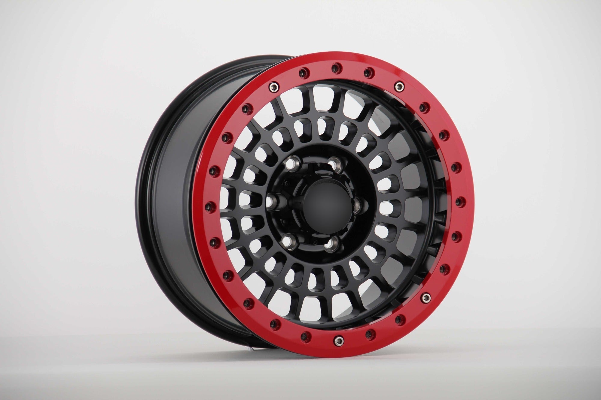 W902 418 Matt Black 17x8.5 ET-12 5x127 CB71.56   Beadlock