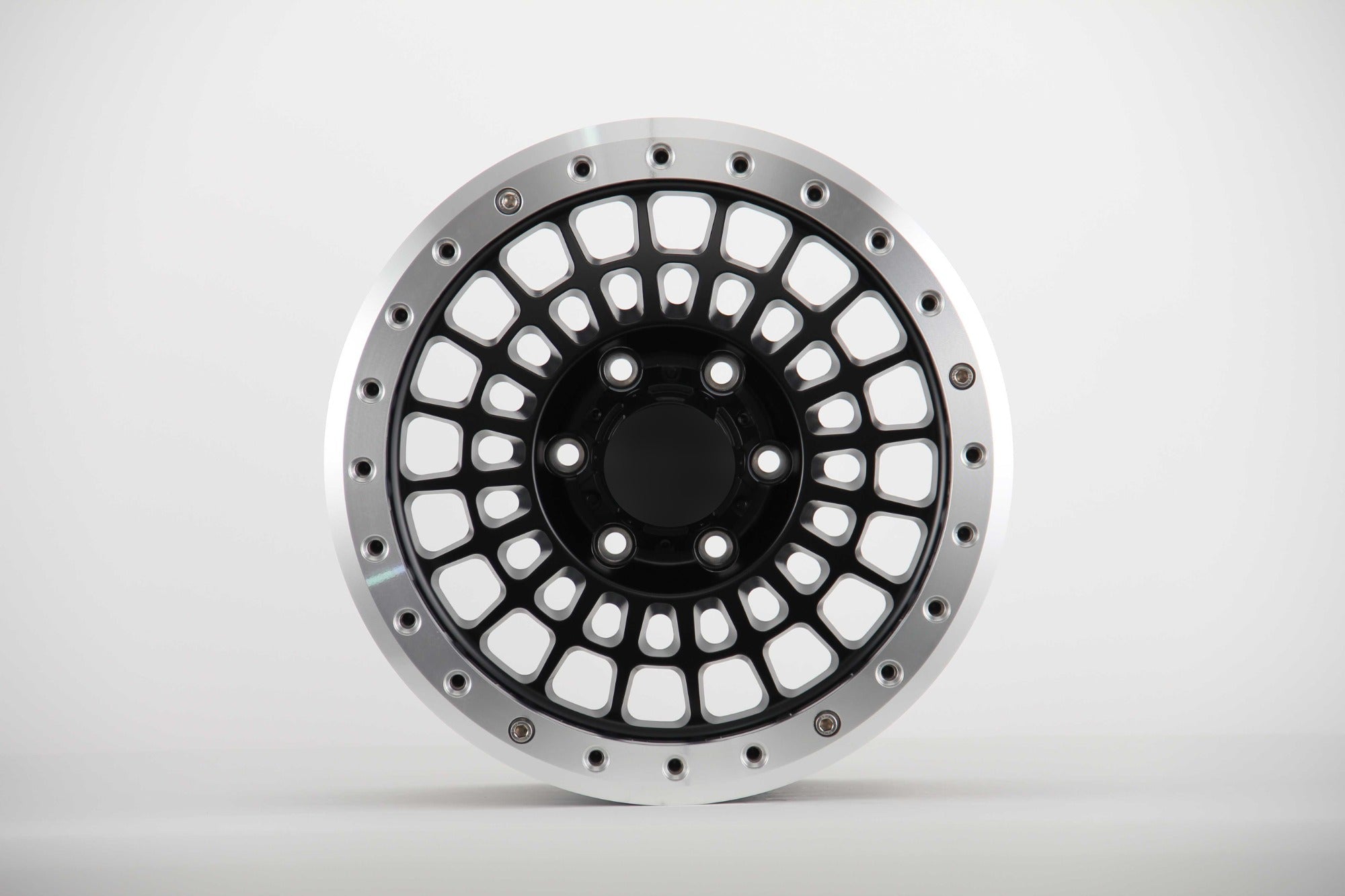 W902 418 Matt Black 17x8.5 ET-12 5x127 CB71.56   Beadlock