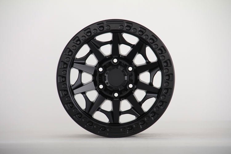 W909 1950 Satin Black 17x9.0 ET0 6x139.7 CB110