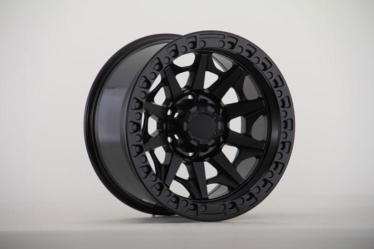 W909 1950 Satin Black 17x9.0 ET0 6x139.7 CB110