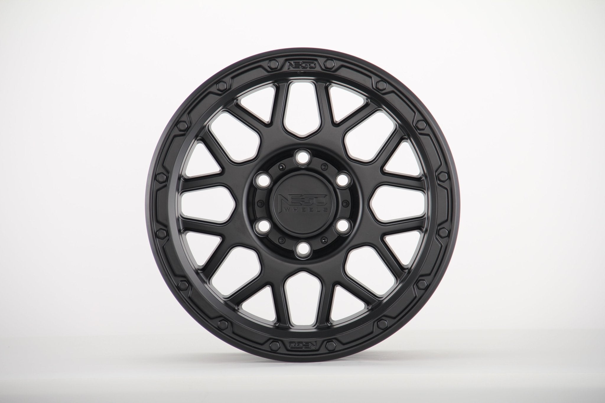 W915 N03 Satin Black 17x8.5 ET0 5x127 CB71.56
