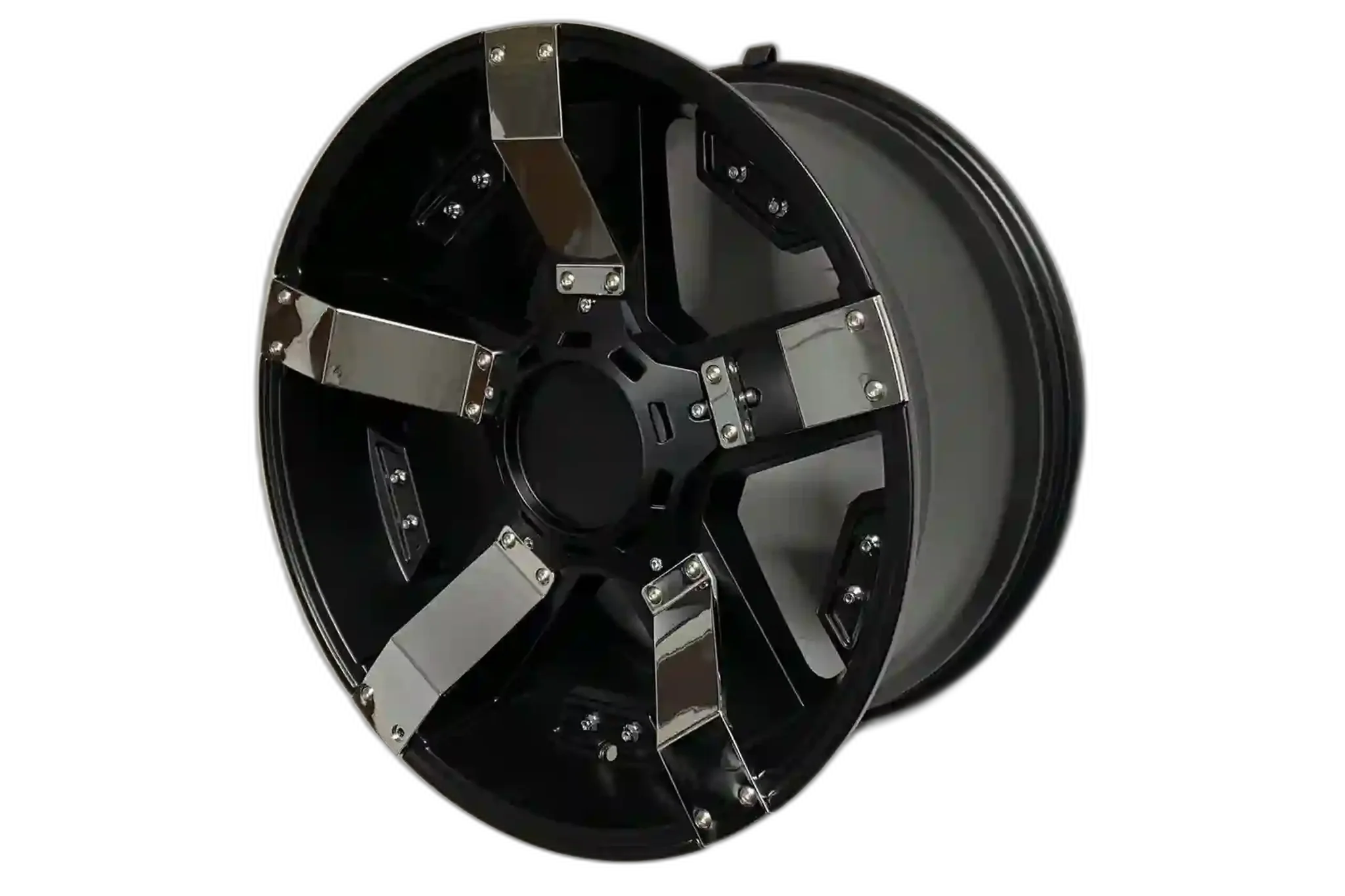 W925 Satin Black Chrome Strip 20x10 ET13 5x127/114.3 CB71.6