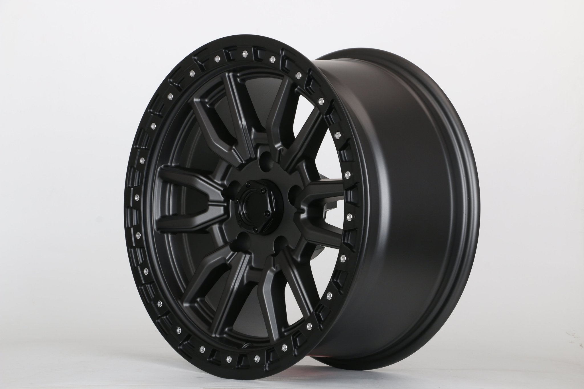 W929 1823 Gunmetal Black Lip 17x8.5 ET0 5x127 CB71.5  C1442-02-LA5B / mb-2745