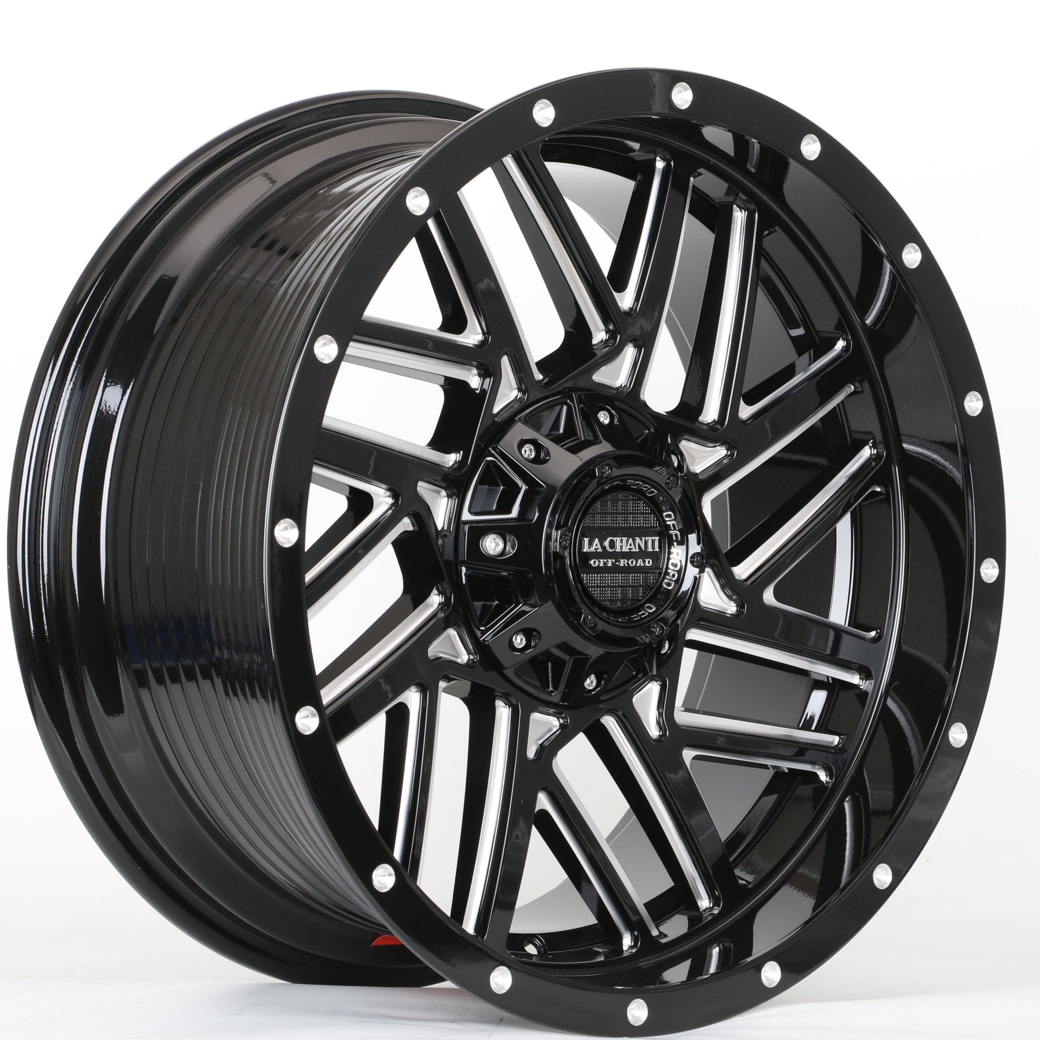 W930 1816 Gloss Black Milled 20x9 ET0 6x139.7 CB106.1  C1217-B