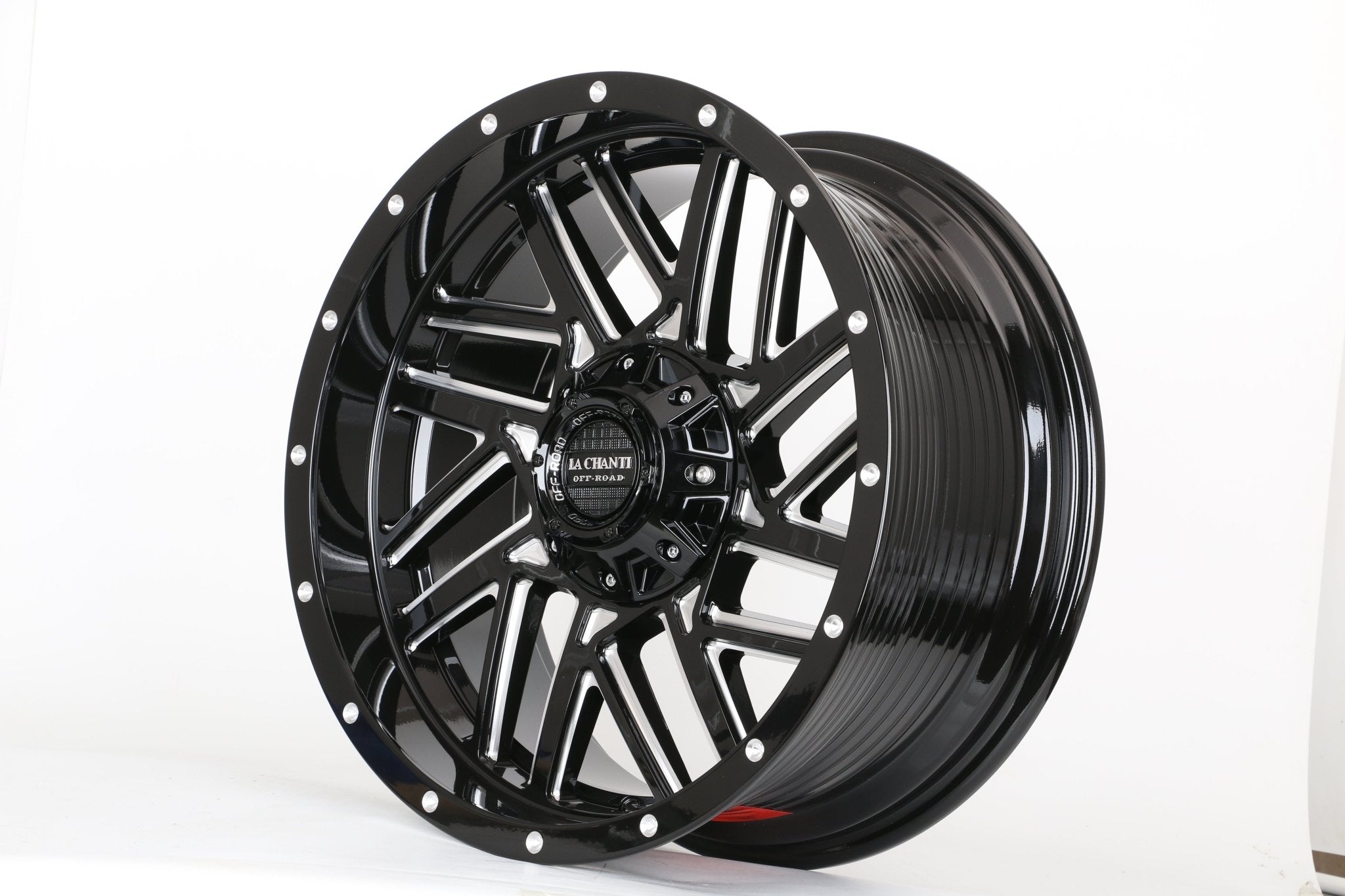 W930 1816 Gloss Black Milled 20x9 ET0 6x139.7 CB106.1  C1217-B