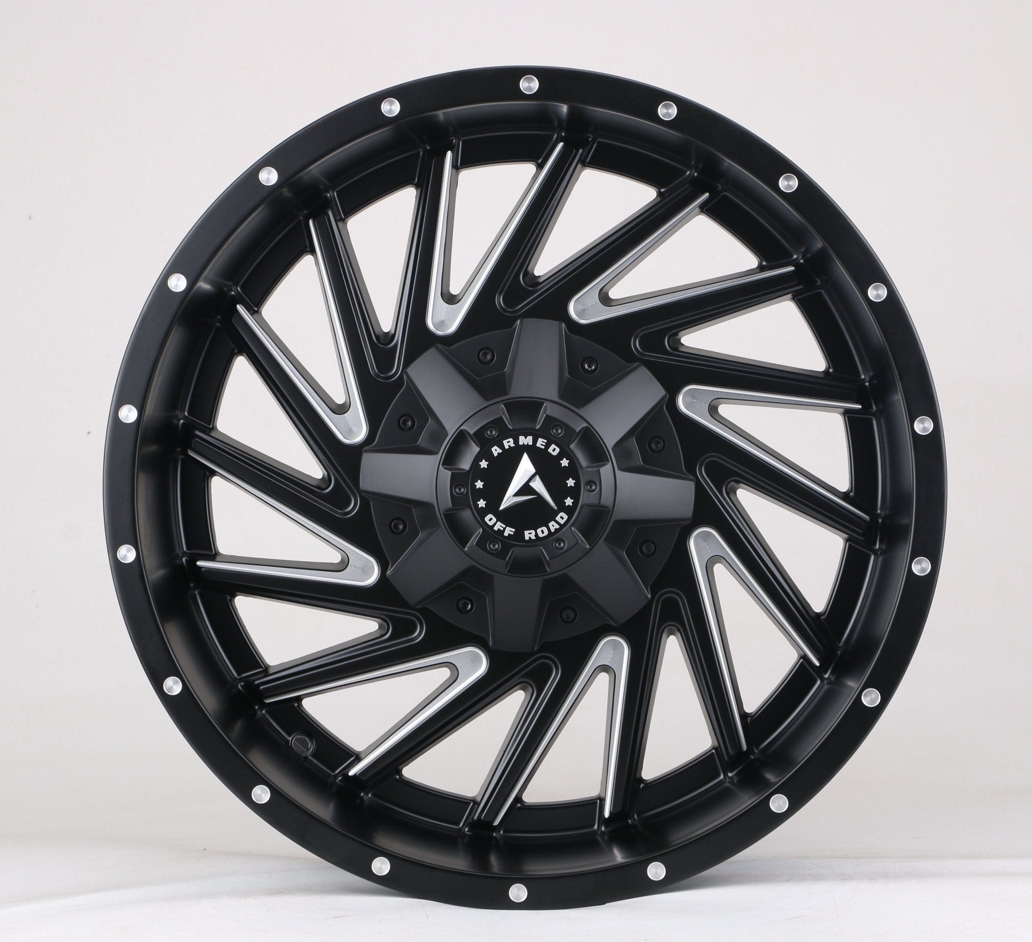 W954 IV-421 Satin Black Milled 20x10 ET-12 5x127/139.7 CB87.1
