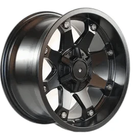W973 IV-838 Satin Black 17x9.0 ET0 6x139.7 CB110