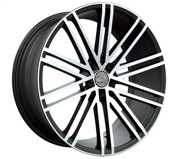 U2 WHEEL U2-36-M 22X9.5 ET +13 5x115 CB (74.2) B+M