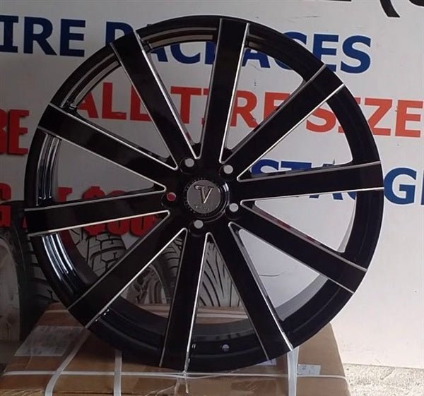 VELOCITY WHEEL VW12-M 20X8.5 ET +35 5x114.3 CB (73.1) B+MW