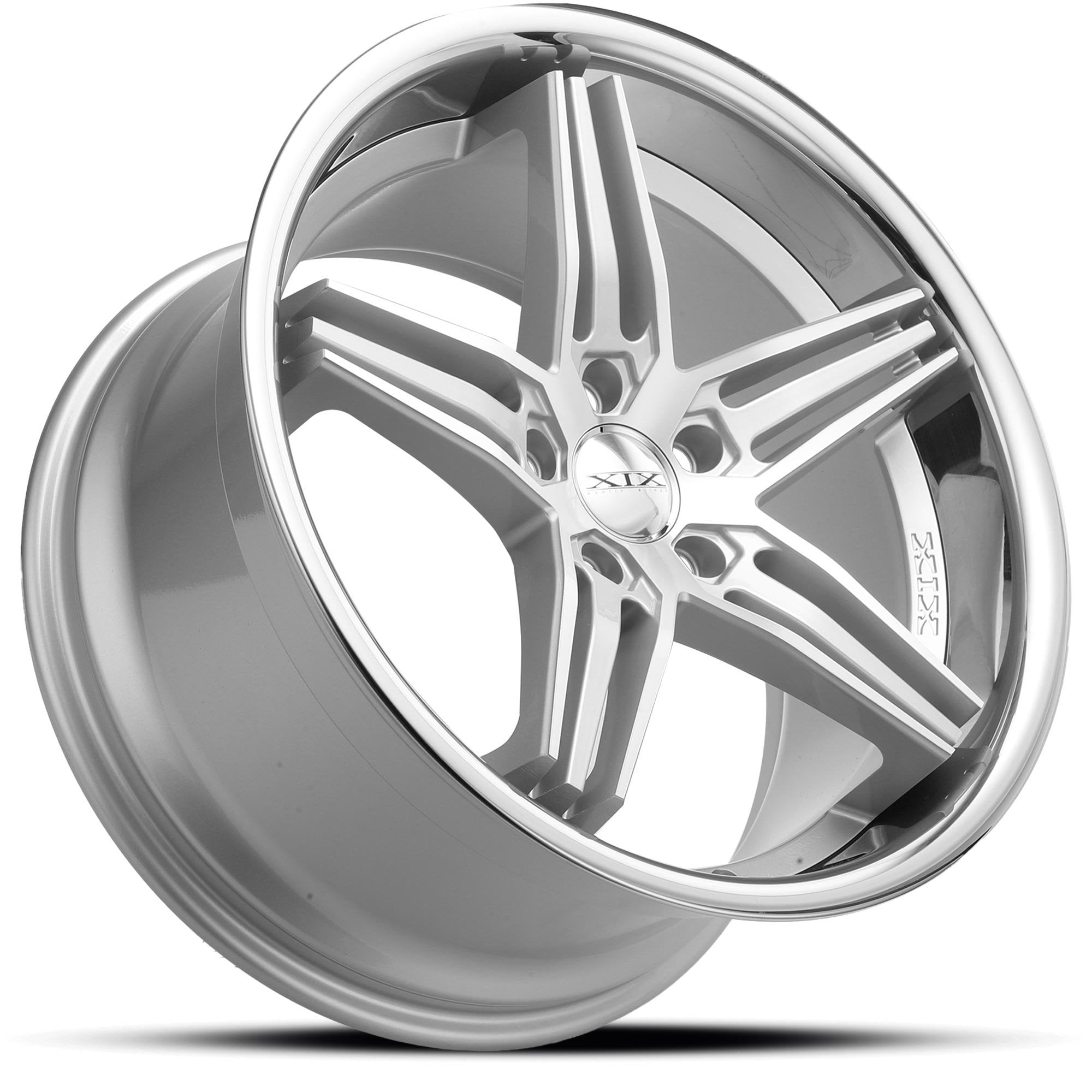 XIX X63 20x10.5 5x112 SILVER MACHINED
