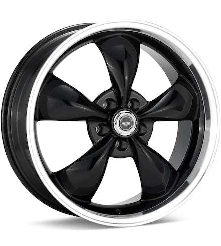 AMERICAN RACING AUTHENTIC HOT ROD AR105 TORQ-THRUST M ANTHRACITE W/MACH LIP