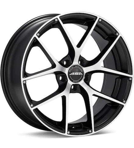 ASA GT14 GLOSS GUNMETAL SILVER PAINTED