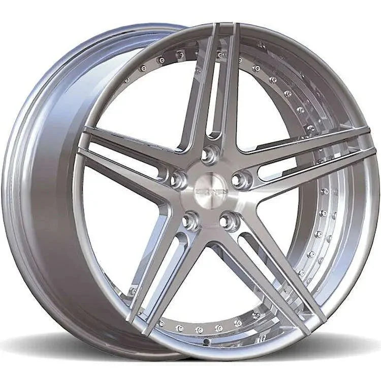 RENNEN CSL3  22x10.5 blank silver machine chrome bold