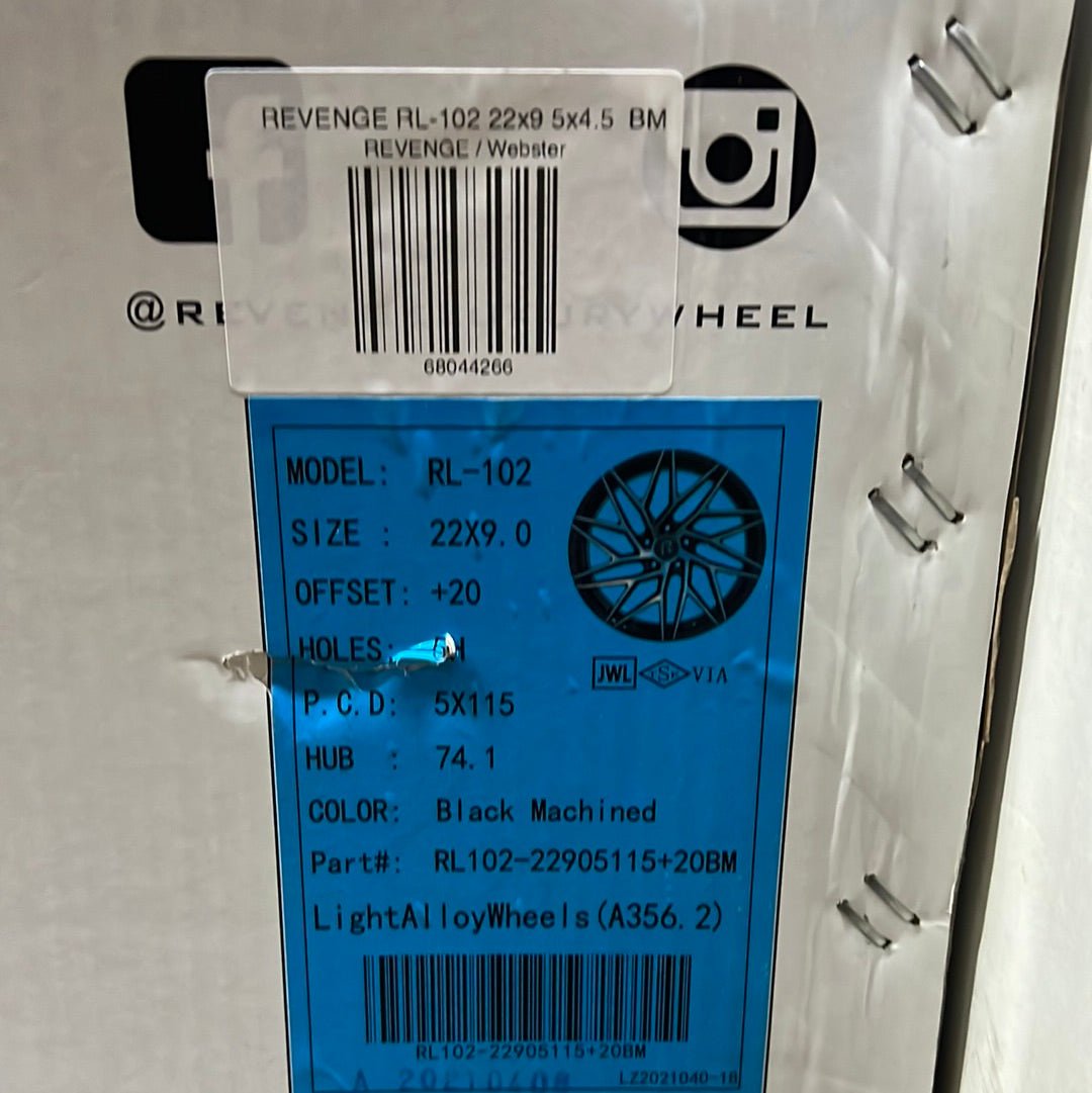 RL-102 22x9 5X115  BM