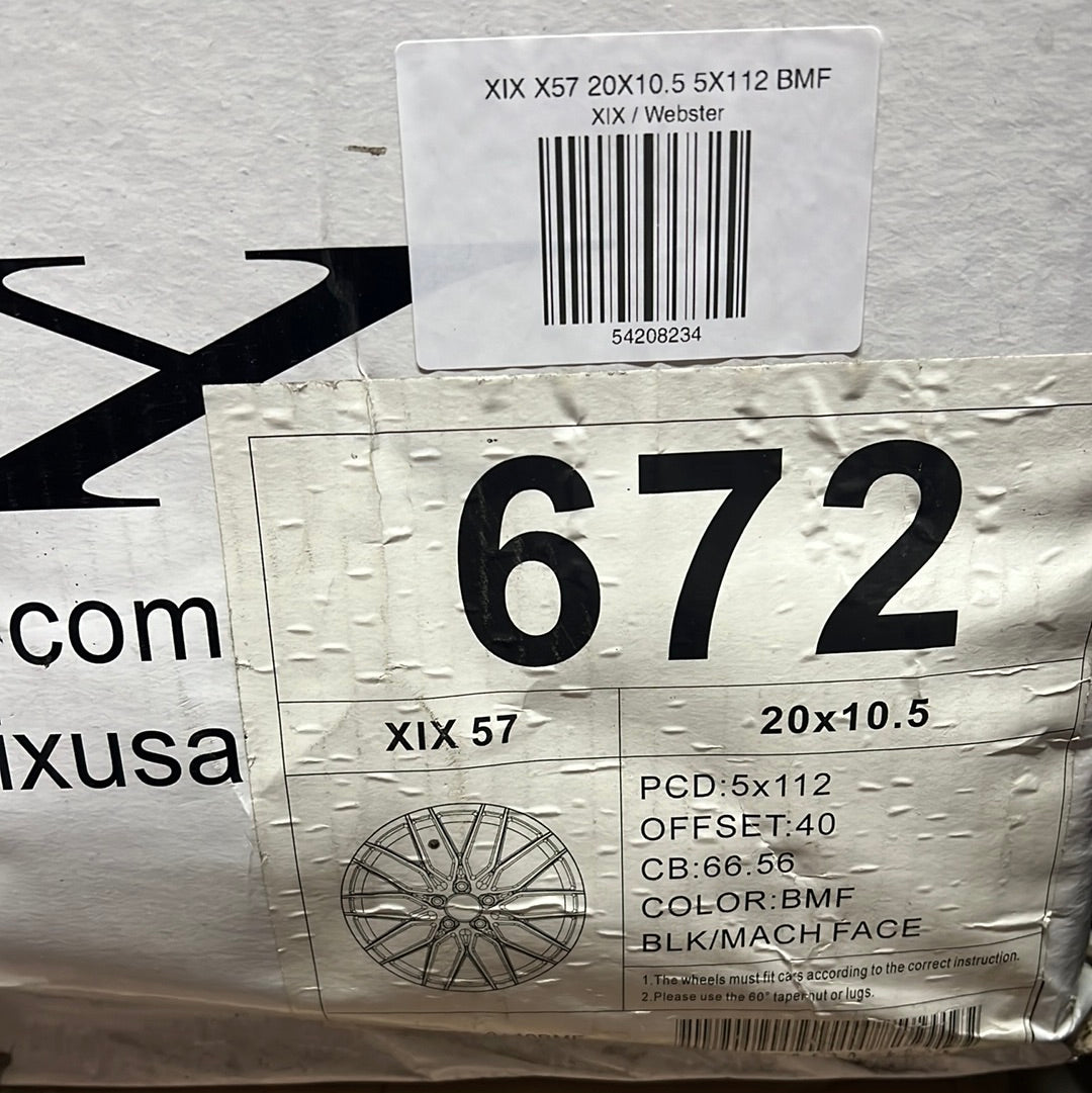 XIX X57 20X10.5 5X112 BMF