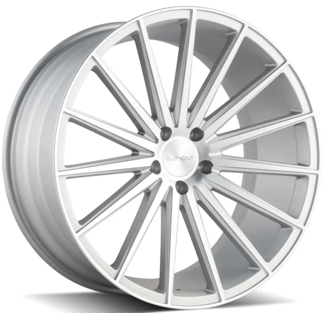 ELEMENT EL48 22X9 5X120 SILVER MACHINED FACE
