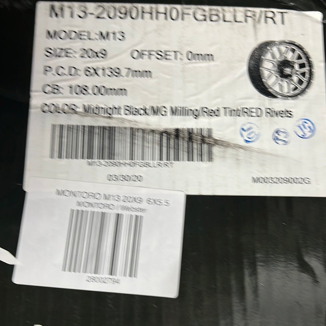 MONTORO M13 20X9  6X5.5