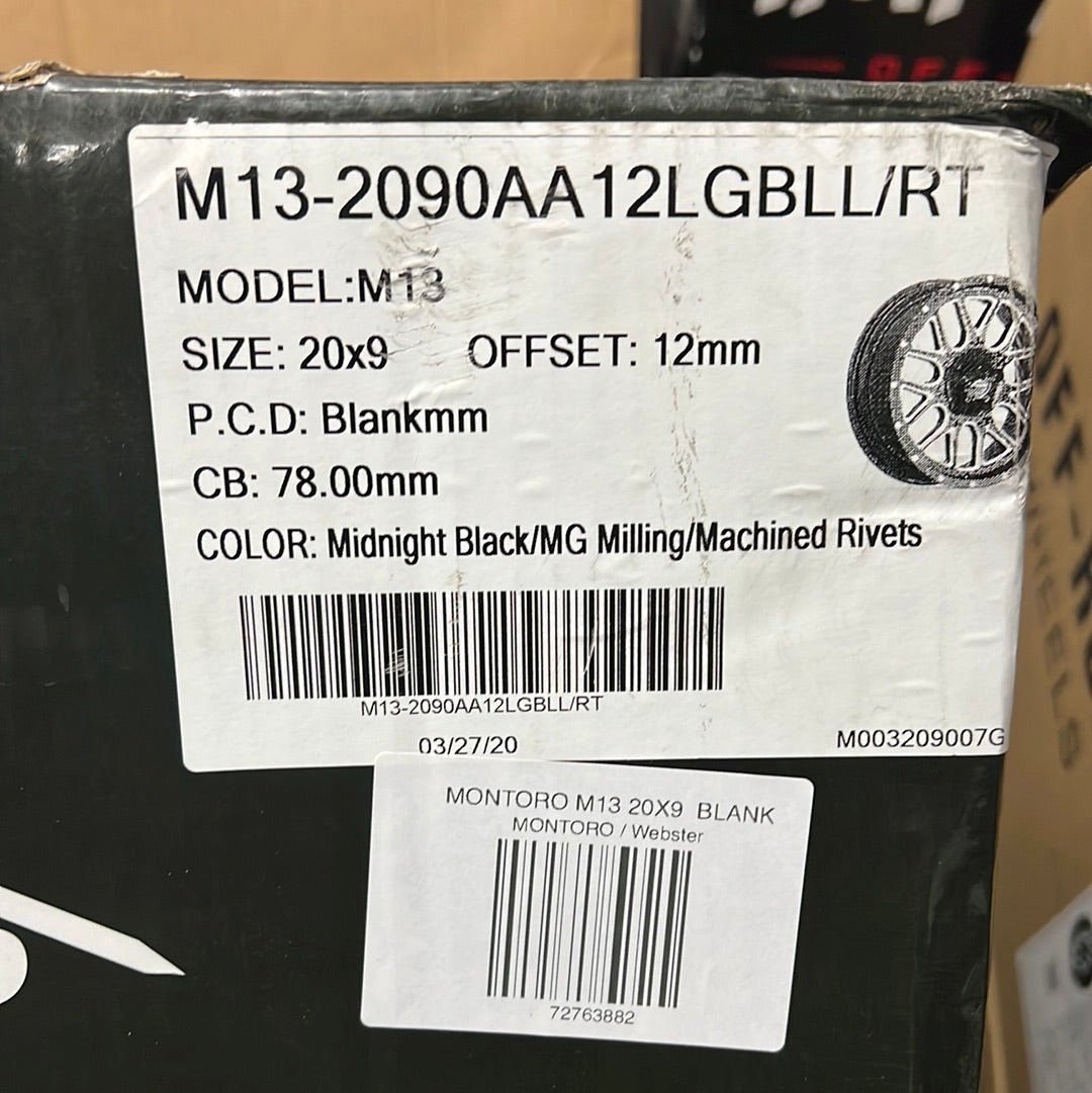 MONTORO M13 20X9  BLANK