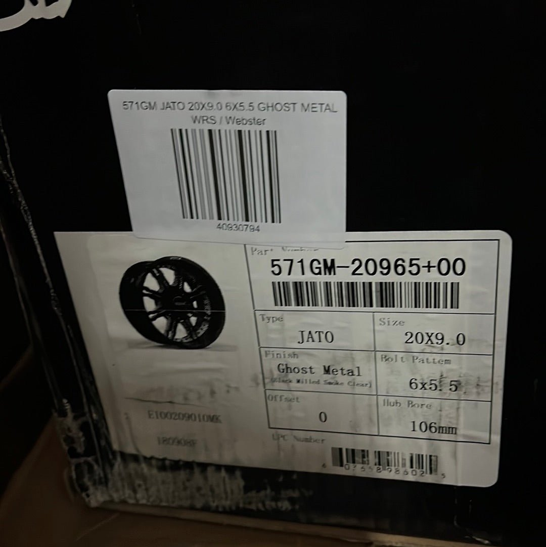 571GM JATO 20X9.0 6X5.5 GHOST METAL